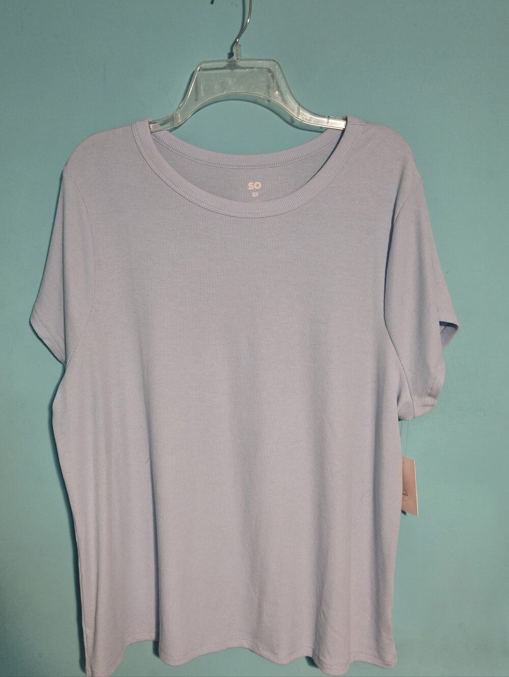 NWT SO 3X Ribbed Tee